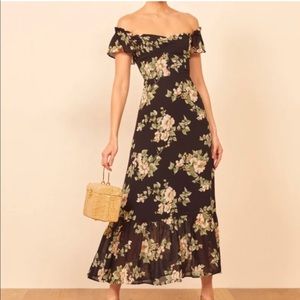 Reformation Butterfly Dress Gown in Arielle Print Size 4